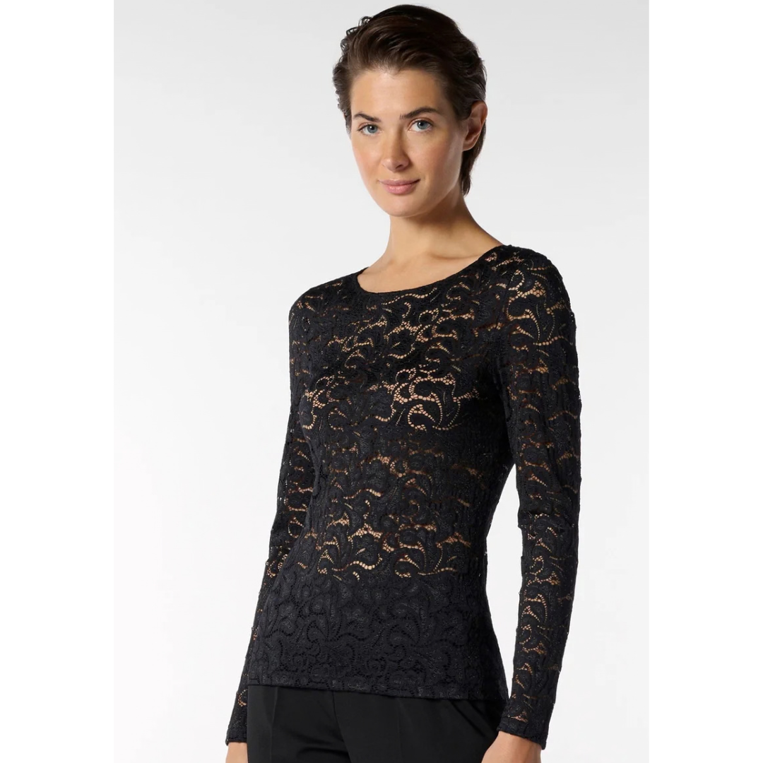 Polera Glamour Encaje Oroblu OBT68177