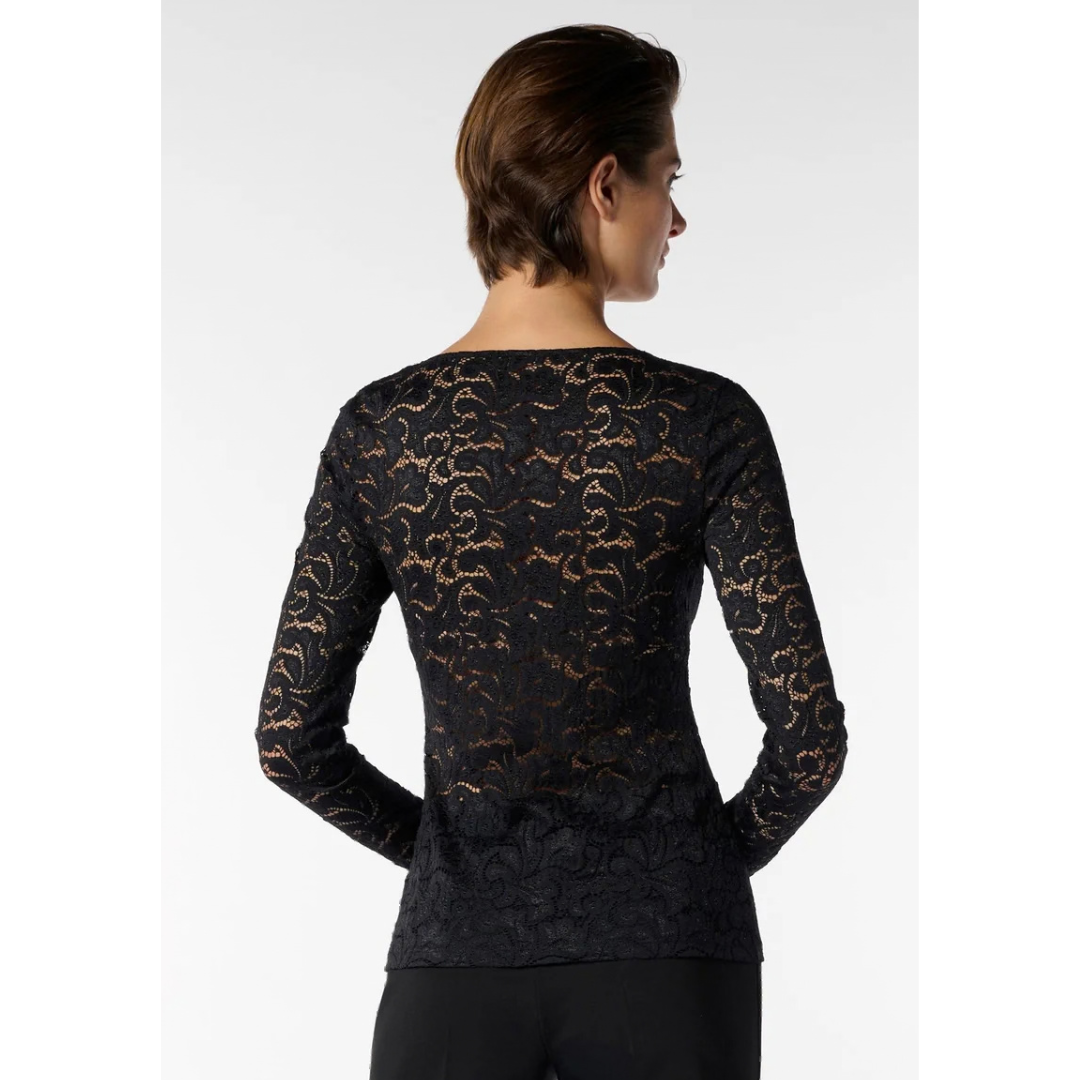 Polera Glamour Encaje Oroblu OBT68177