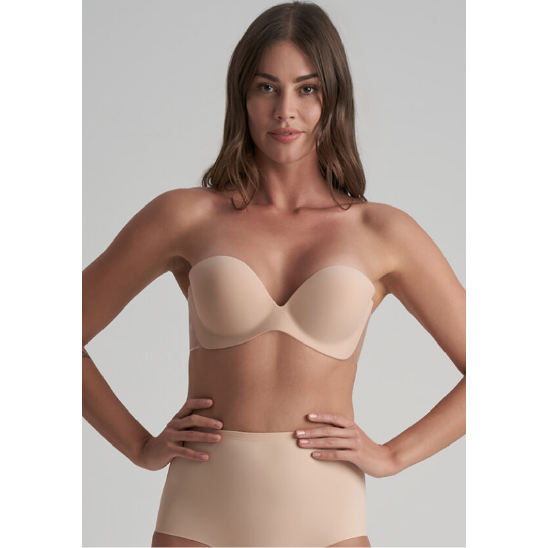 Strapless Con Adhesivo  DIVABRA