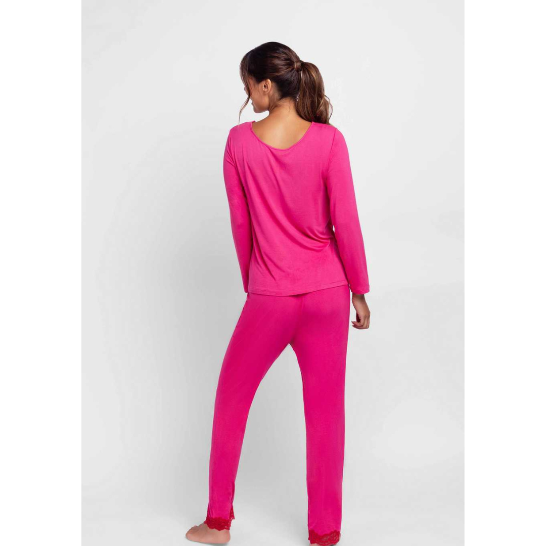 Pijama Origins Fucsia FXTO0019