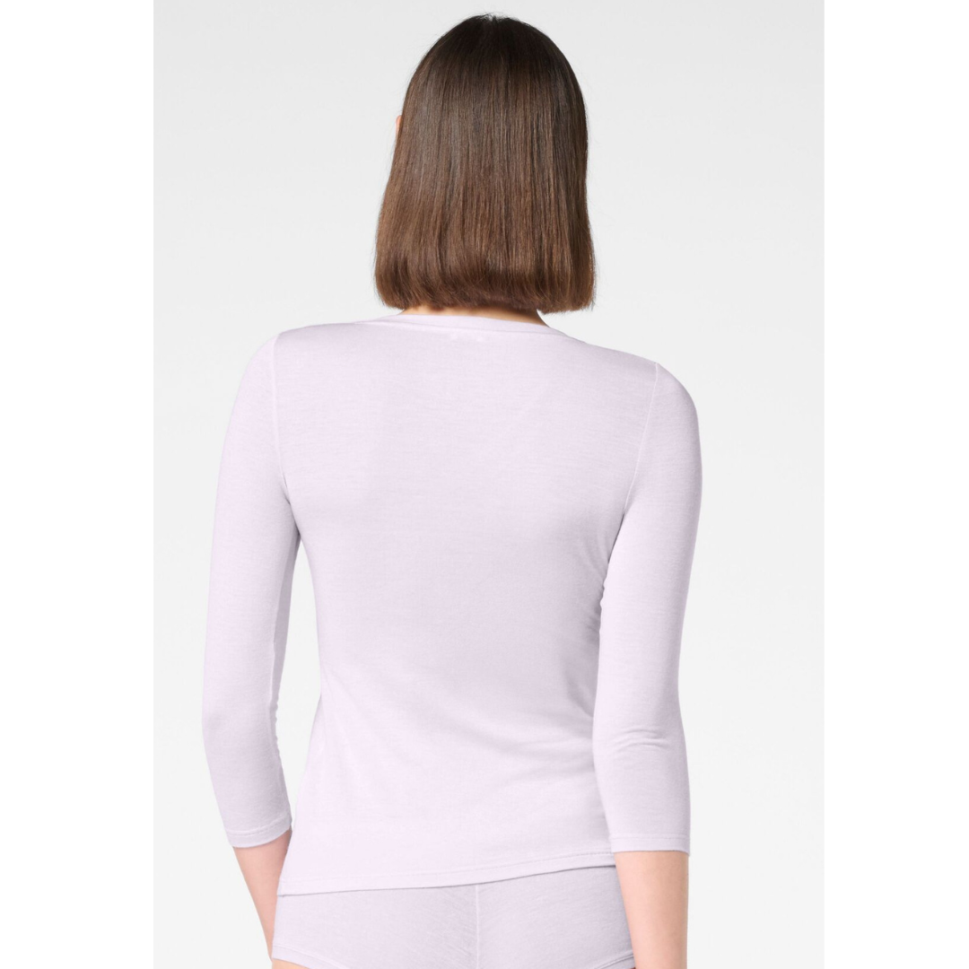 Camiseta Perfect Line Cashmere Manga 3/4  Oroblu OB68066