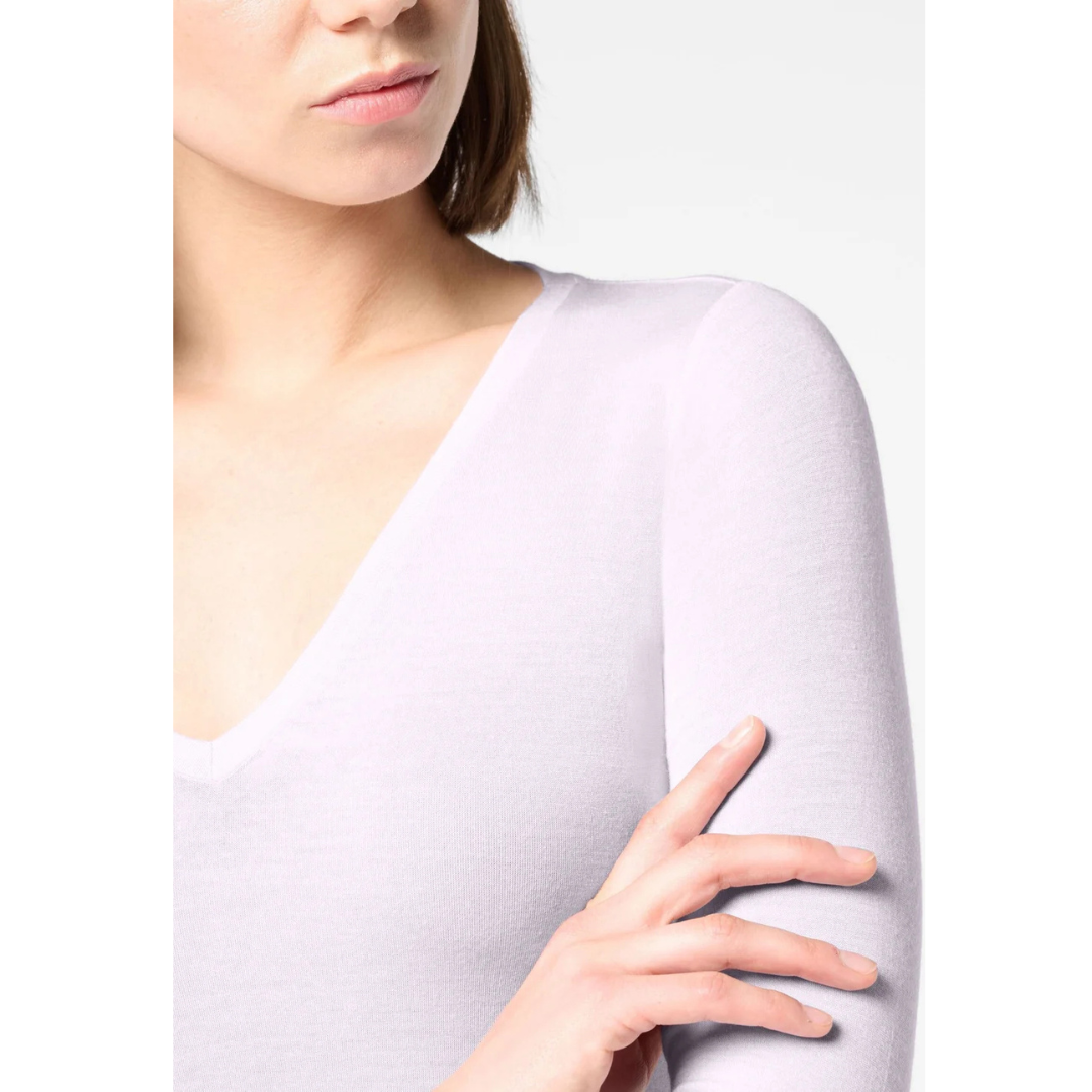 Camiseta Perfect Line Cashmere Manga 3/4  Oroblu OB68066