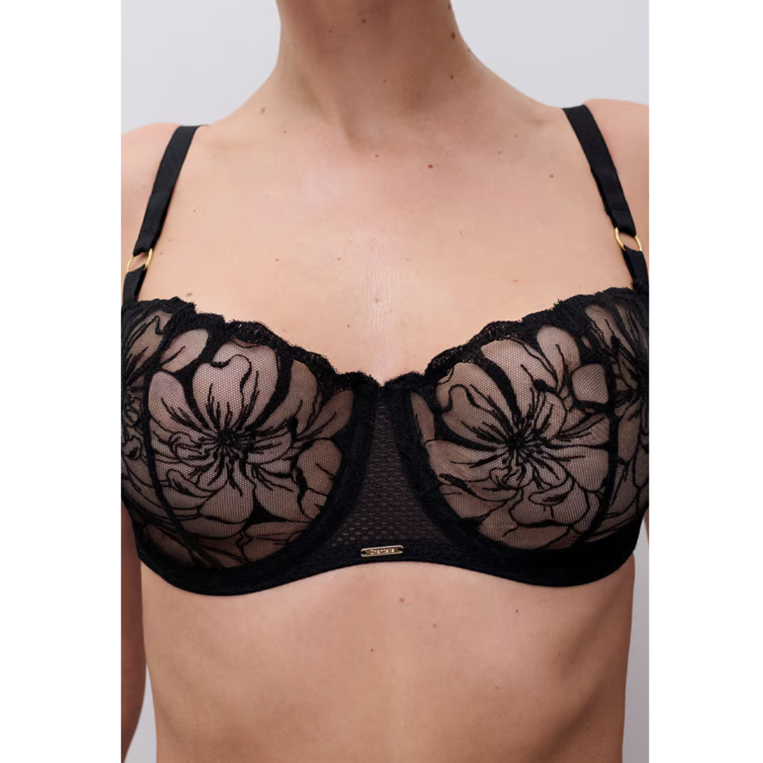 Sostén Balconette Fleurs Chantelle C12M50